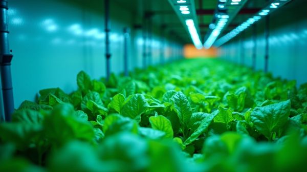L'impact méconnu de l'éclairage LED horticole pour ferme verticale
